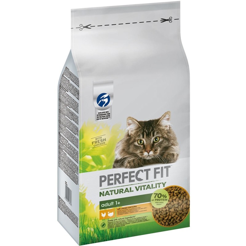 PERFECT FIT™ Katze Natural Vitality Adult 1und  mit Huhn und Truthahn 6kg