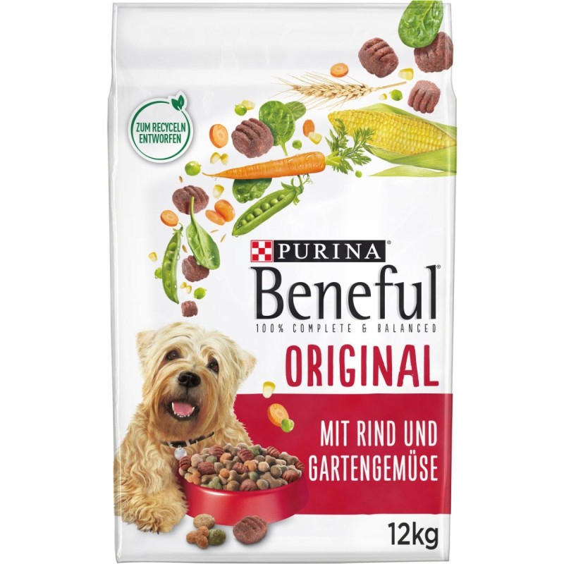 PURINA BENEFUL Original, Rind / Gemüse 12kg