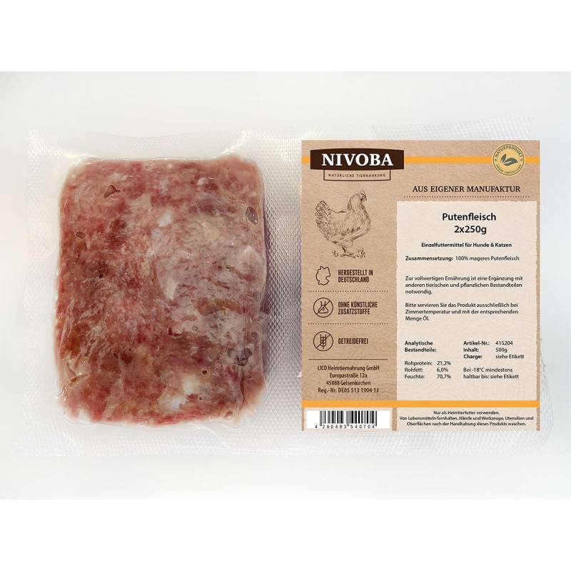 Nivoba Putenfleisch 14x2x250g