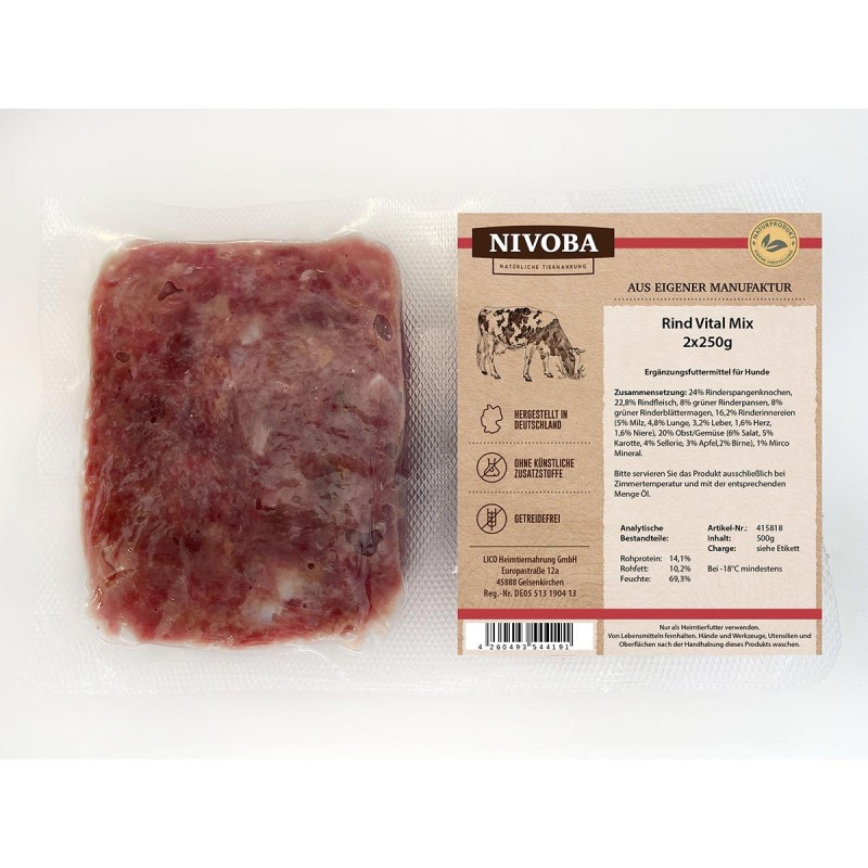 Nivoba Rind Vital Mix 14x2x250g