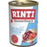 Rinti Kennerfleisch mit Geflügelherzen 24x400g