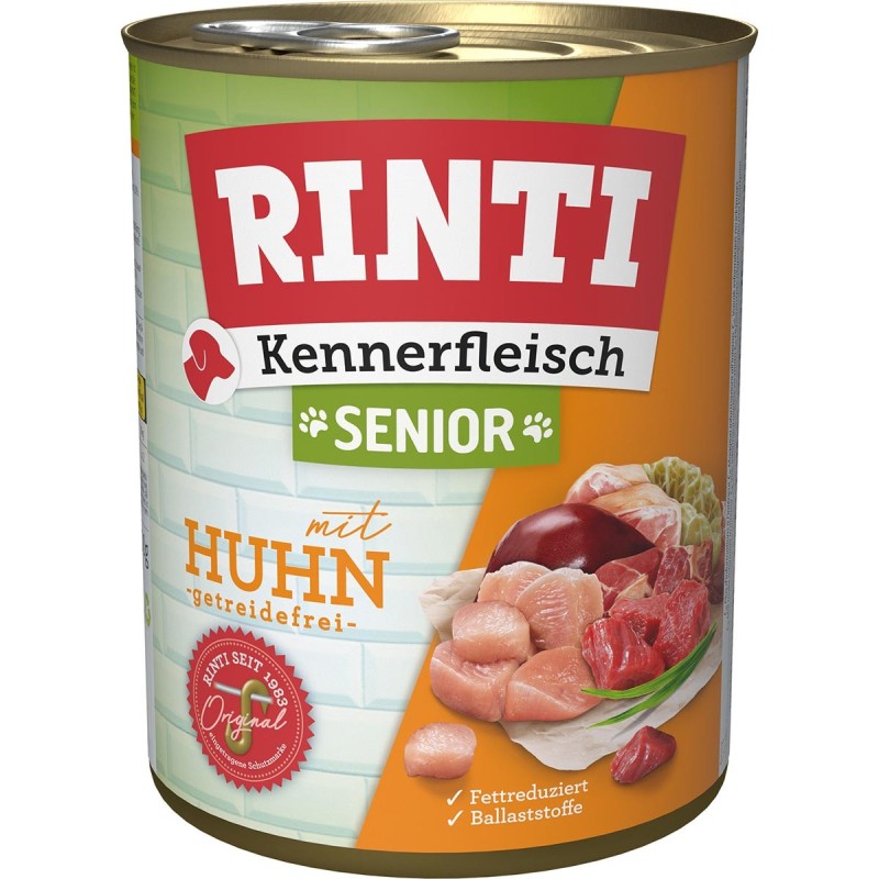 Rinti Kennerfleisch Senior Huhn 24x800g