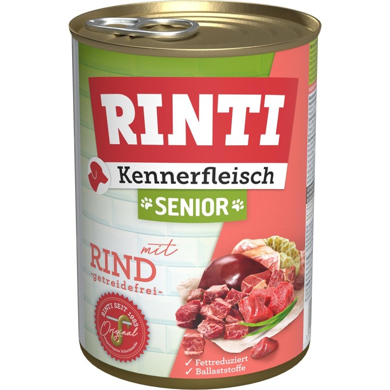 Rinti Kennerfleisch Senior mit Rind 12x400g