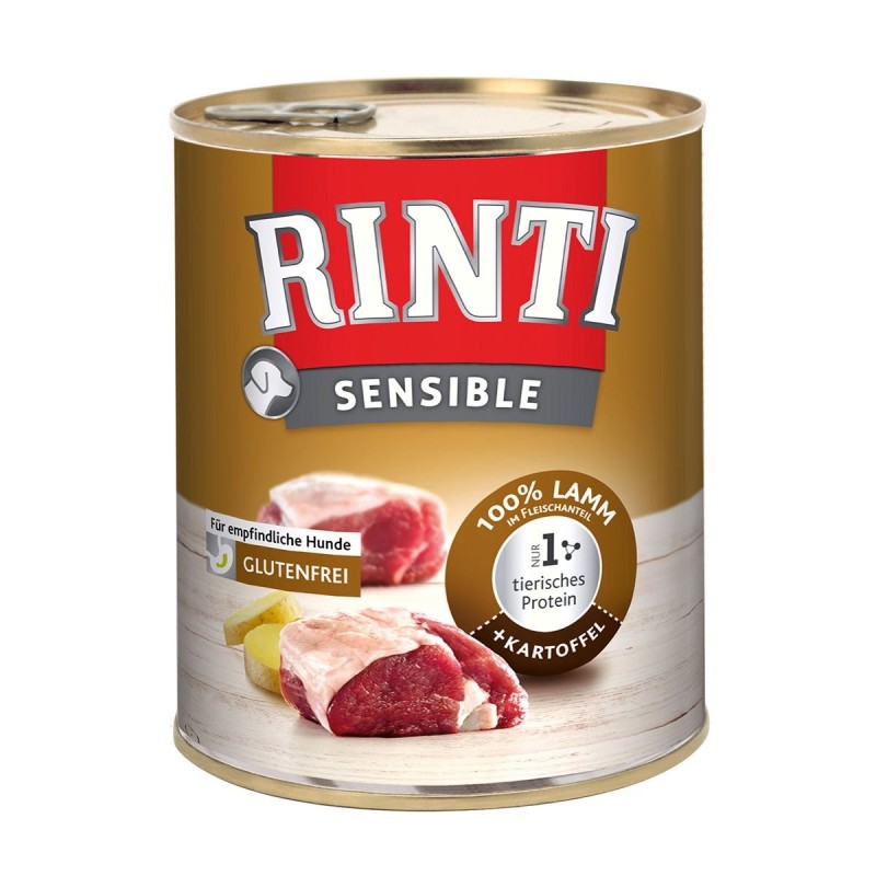 Rinti Sensible Lamm / Kartoffel 12x800g