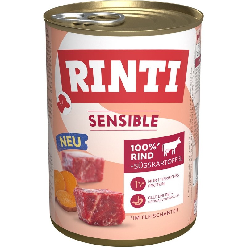 Rinti Sensible Rind / Süßkartoffel 6x400g