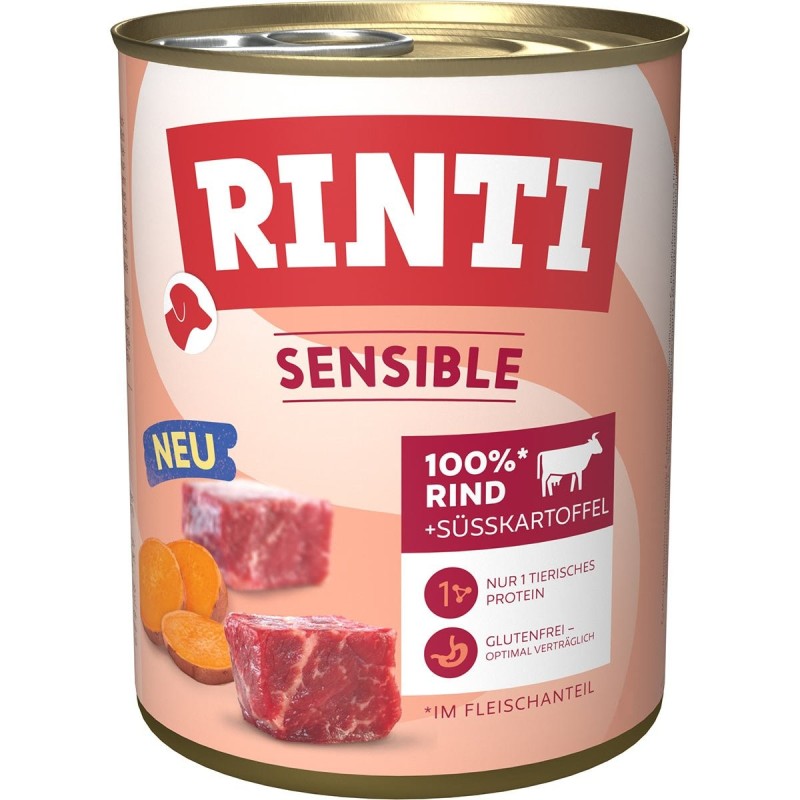 Rinti Sensible Rind / Süßkartoffel 6x800g