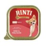 Rinti Gold Mini feine Stückchen von Rind / Perlhuhn 16x100g