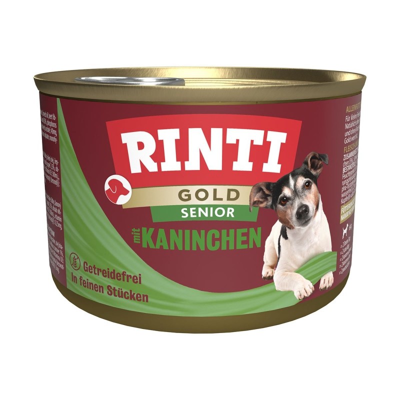 Rinti Gold Senior mit Kaninchen 12x185g