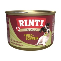 Rinti Gold mit Wildschwein...