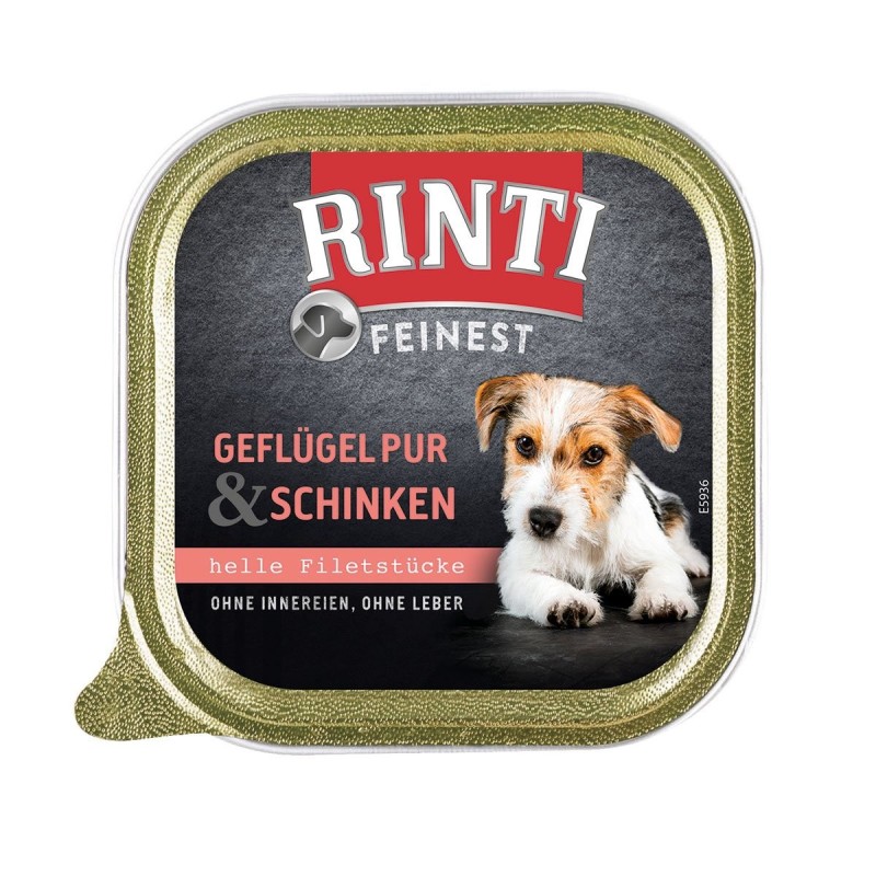 Rinti Feinest Geflügel pur / Schinken 11x150g