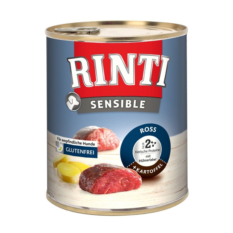 Rinti Sensible Ross / Hühnerleber / Kartoffel 6x800g