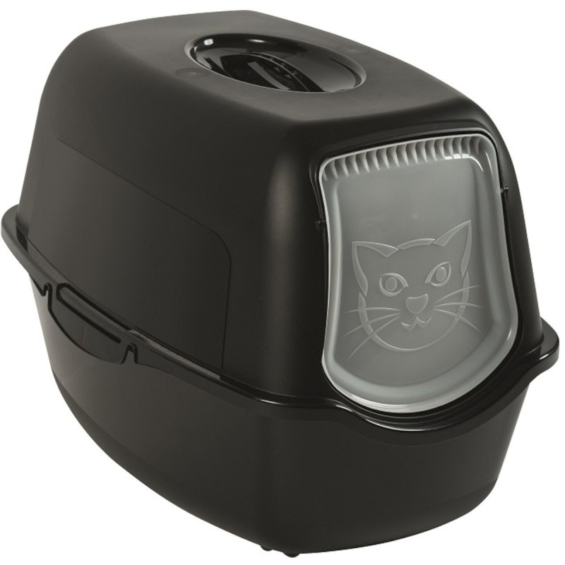 Rotho MyPet Katzentoilette Eco BAILEY schwarz