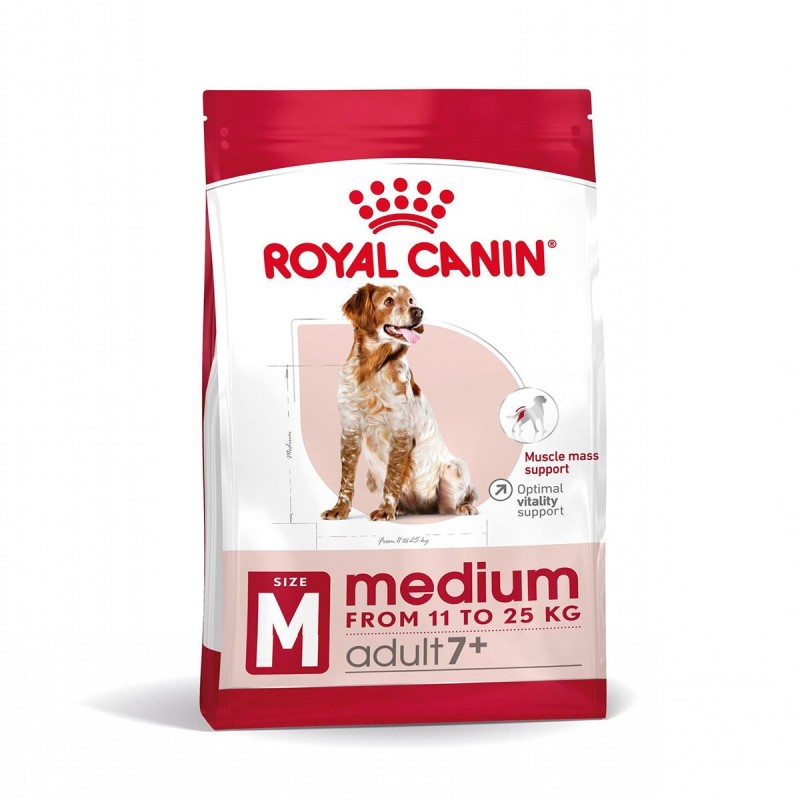 ROYAL CANIN MEDIUM Adult 7und  Trockenfutter für ältere mittelgroße Hunde 4kg