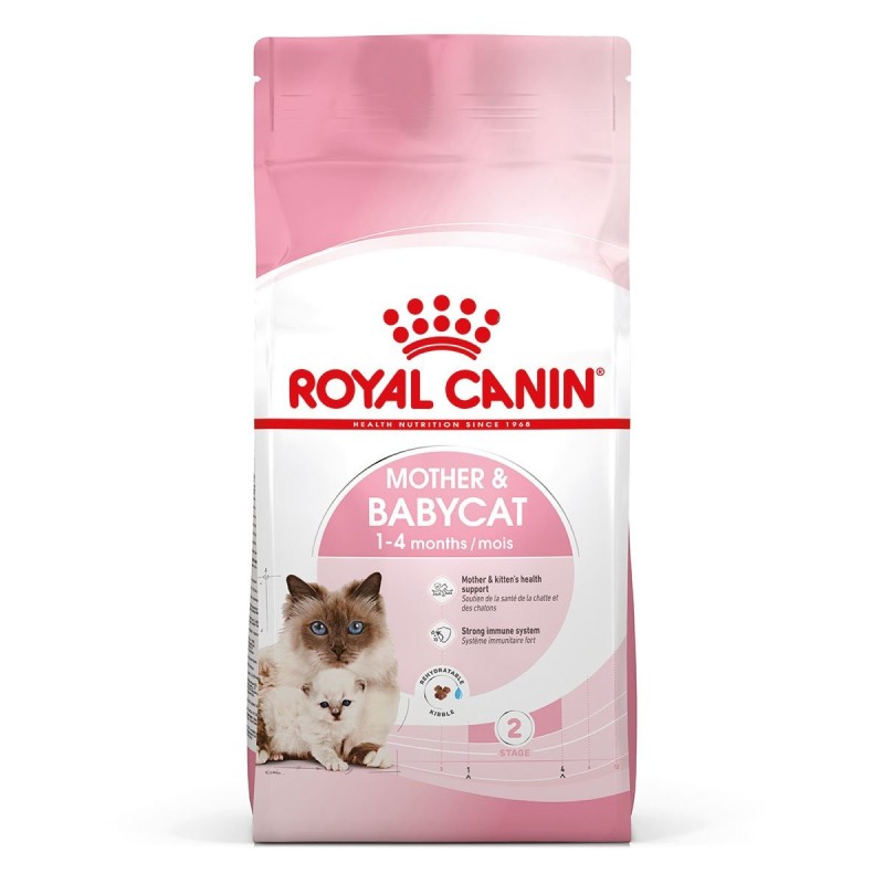 ROYAL CANIN MOTHER / BABYCAT Katzenfutter für tragende Katzen und Kitten 4kg