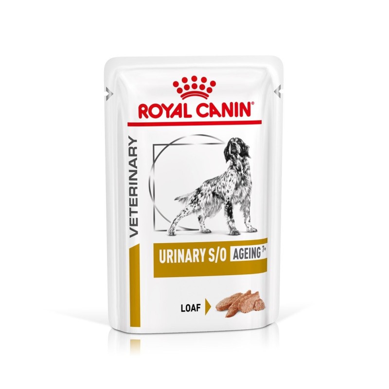 ROYAL CANIN® Veterinary URINARY S/O Ageing 7und  Nassfutter für Hunde 12x85g