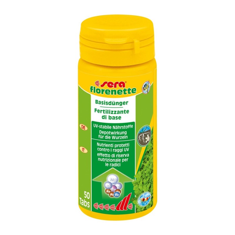 Sera Aquariumdünger florenette 50 Tabs (50 ml)