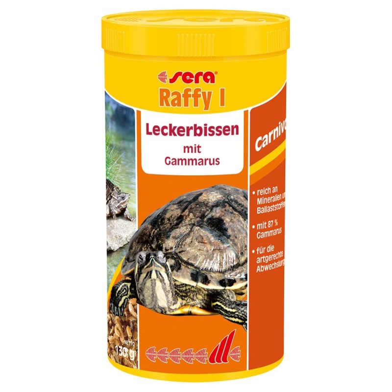 Sera Schildkrötenfutter Raffy I 1000ml