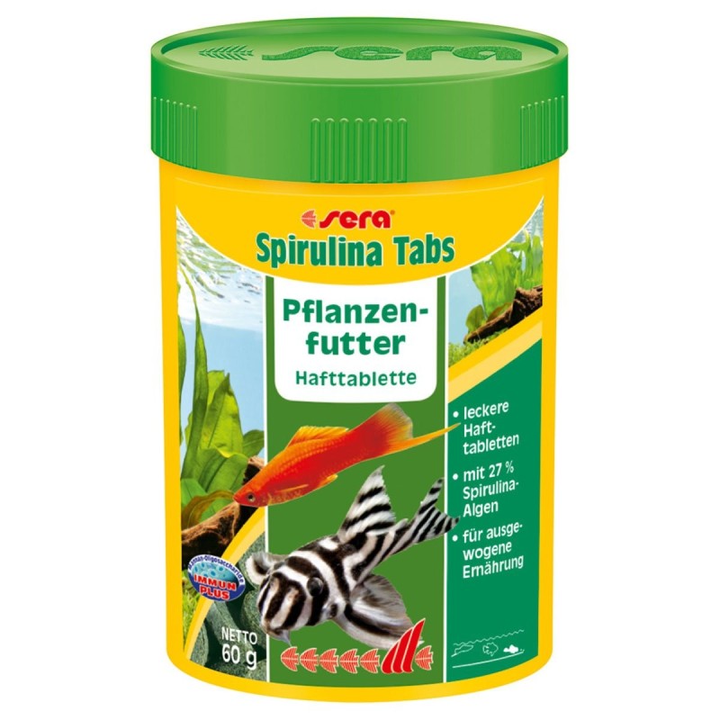 Sera Spirulina Tabs 100 Tabs