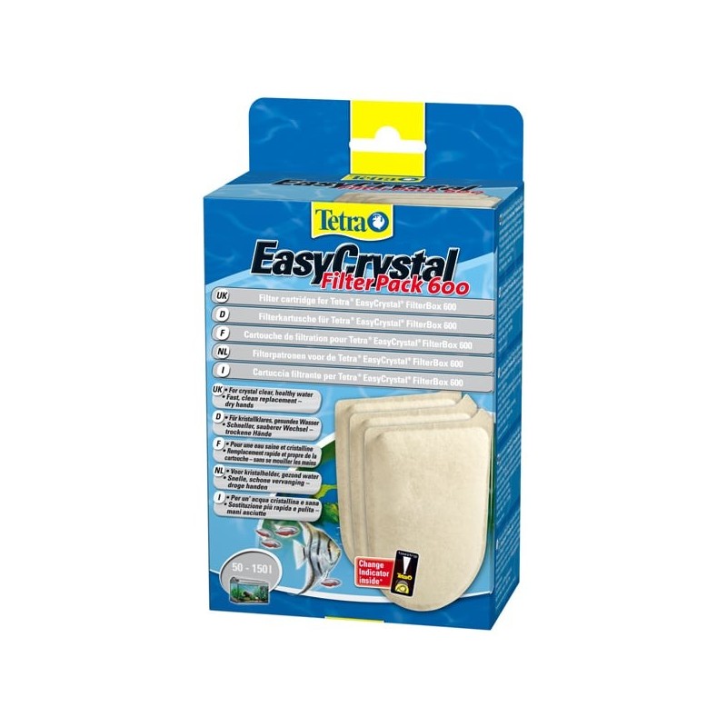 Tetra EasyCrystal Filter Pack 600