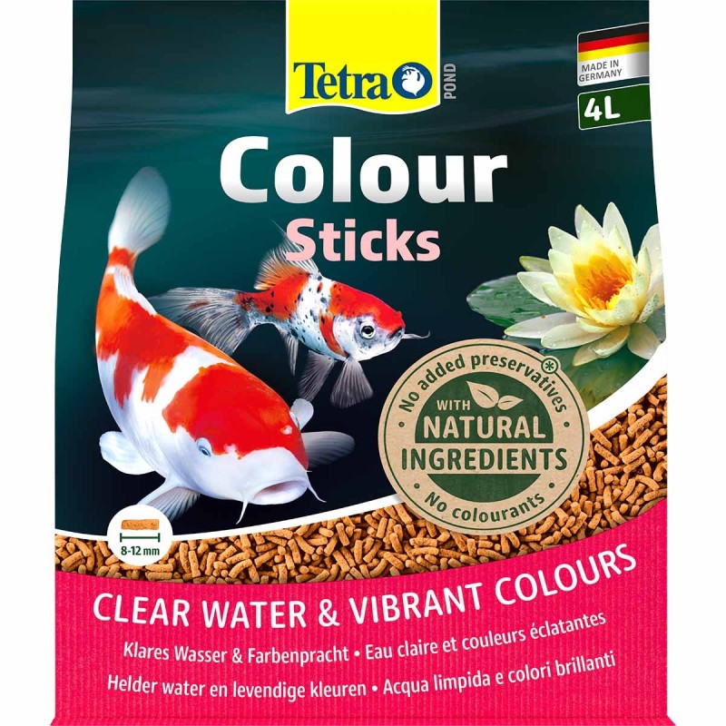 Tetra Pond Teichfischfutter Colour Sticks 4l