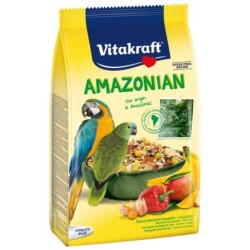 Vitakraft Amazonian Hauptfutter für Südamerikanische Papageien 750g