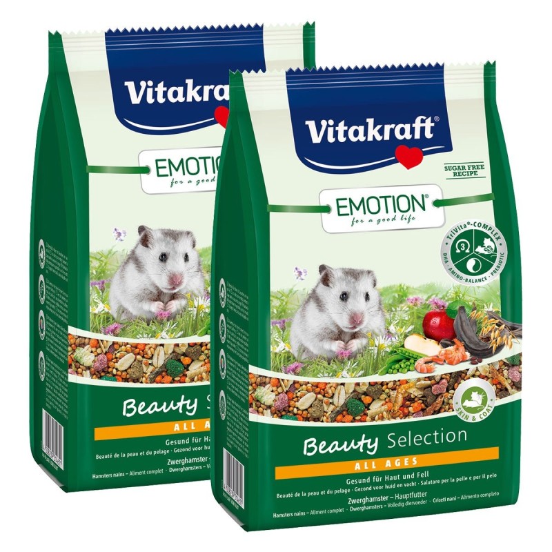 Vitakraft Emotion Beauty Selection Zwerghamster 2x300g