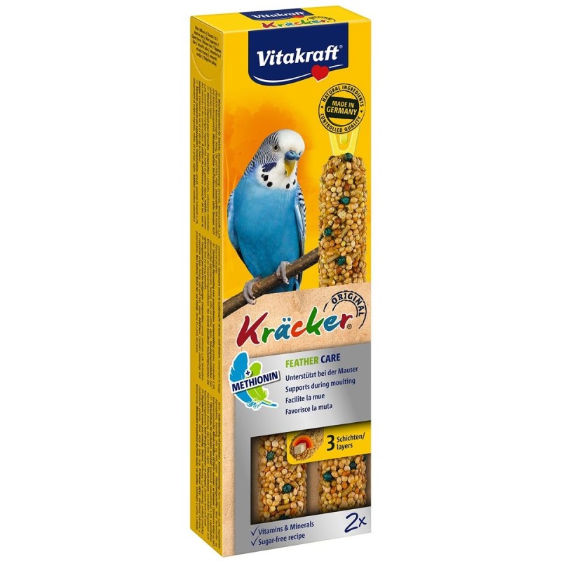 Vitakraft Kräcker Feather Care für Sittiche 2 Stück