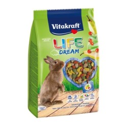 Vitakraft LIFE Dream Zwergkaninchen 2x1,8kg