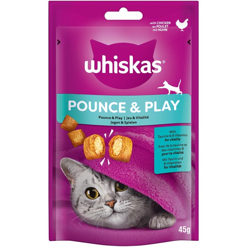 Whiskas Jagen / Spielen mit Huhn 4x45g