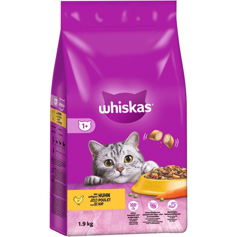 Whiskas Adult 1und  mit Huhn 1,9kg