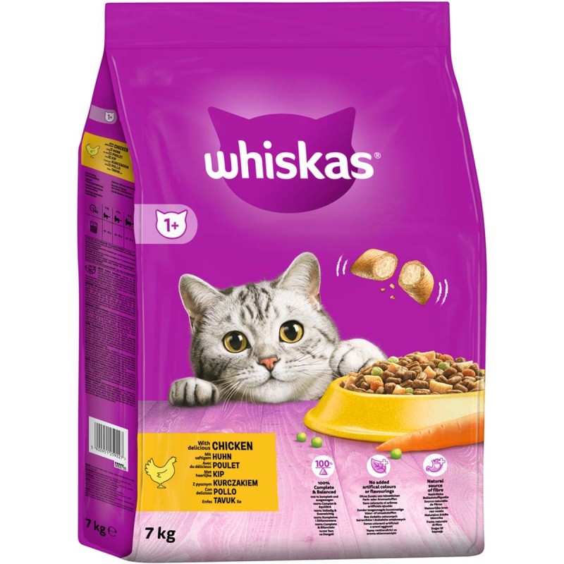 Whiskas Adult 1und  mit Huhn 7kg