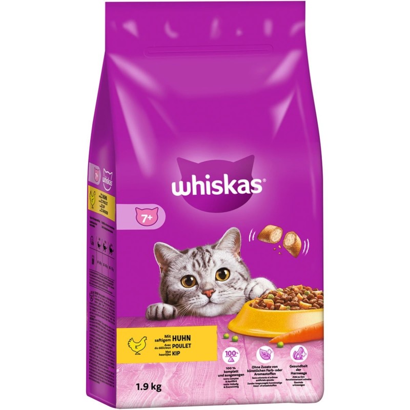 Whiskas Senior 7und  mit Huhn 1,9kg