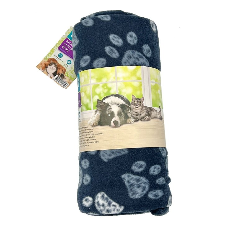 ZooRoyal Kuscheldecke 200x220 cm Paws anthrazit