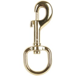 Karabiner für Pferde Harry's Horse Musketonhaak, 1 rond (x5)