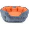 ThermoSwitch SANTORINI Hundebett orange/grau - M