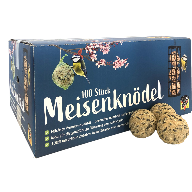 PickUp Meisenknödel lose im Karton ohne Netz - 100 Stk.