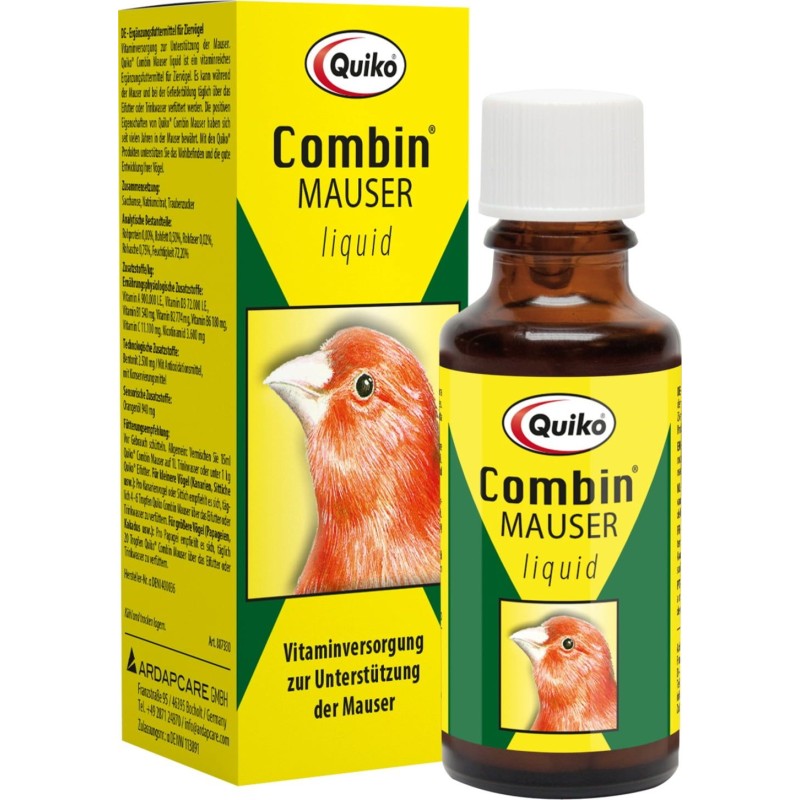 Quiko Combin Mauser für Ziervögel - 30 ml