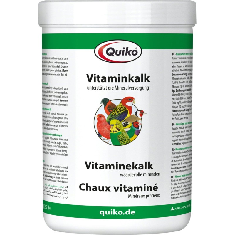 Quiko Vitaminkalk für Ziervögel - 1.000 g