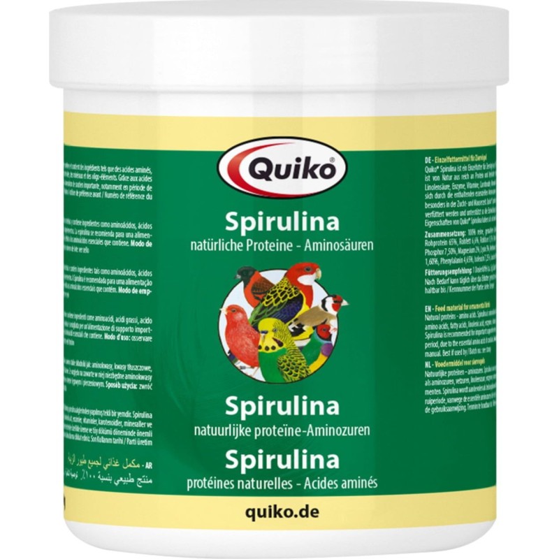 Quiko Spirulina für Ziervögel - 250 g