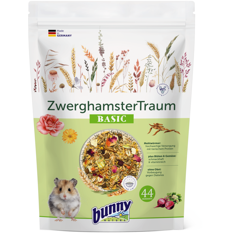 bunny ZwerghamsterTraum BASIC - 600 g