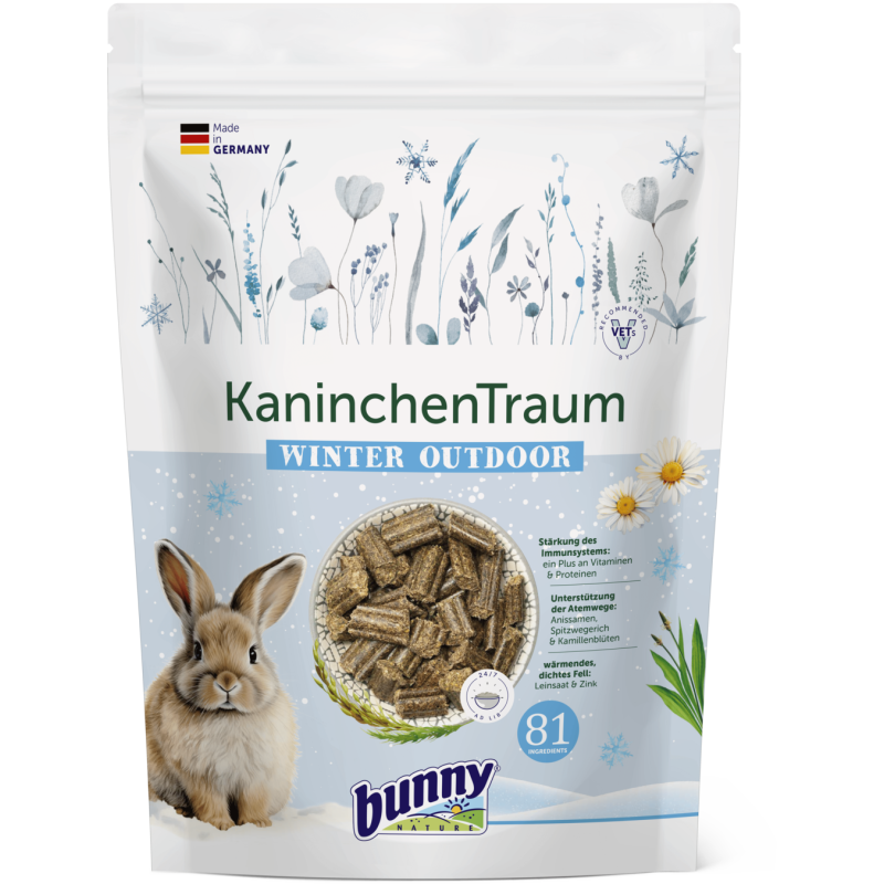 bunny KaninchenTraum WINTER OUTDOOR (Sept.-März) - 1,50 kg