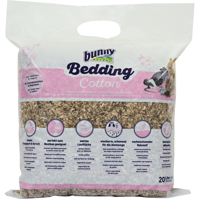 bunny Bedding Cotton - 20 l