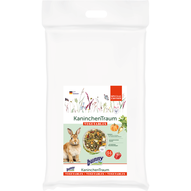 bunny KaninchenTraum SPECIAL EDITION Vegetables - 4 kg