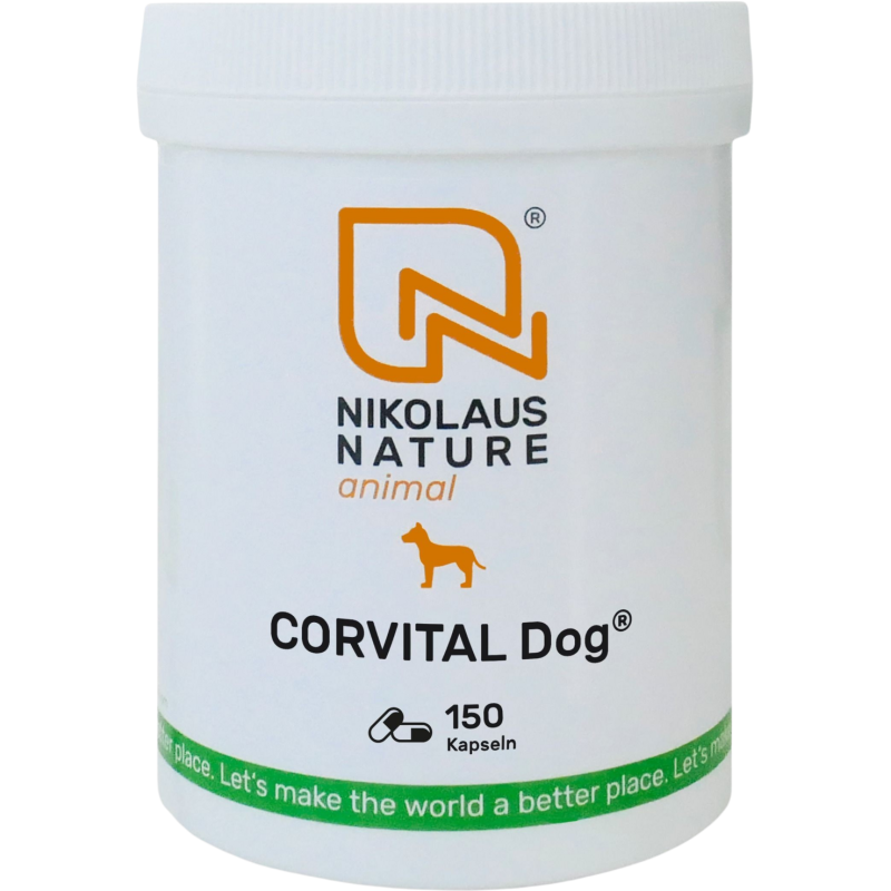 Nikolaus Nature animal CORVITAL® Dog Kapseln - 150 Kapseln