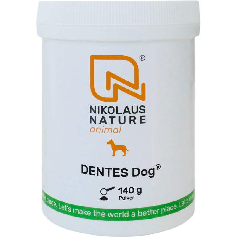 Nikolaus Nature animal DENTES® Dog Pulver - 140 g