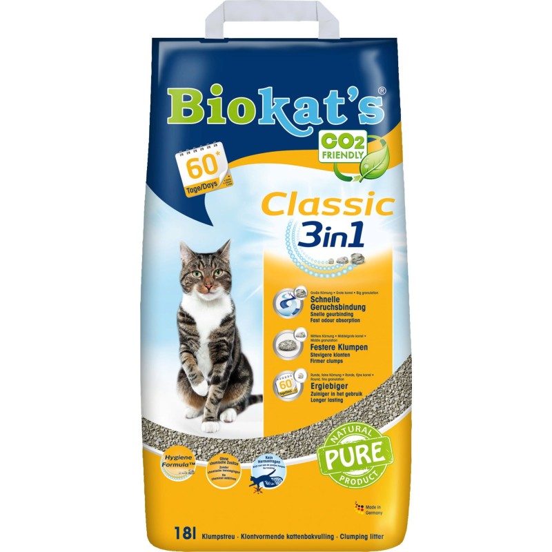 Biokat's Katzenstreu Classic - 18 l