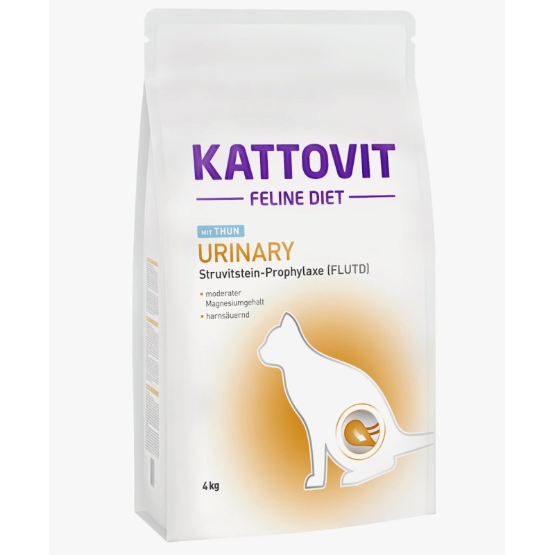 KATTOVIT Feline Urinary Thunfisch Katzentrockenfutter Diätnahrung Sparpaket 2 x 4 Kilogramm