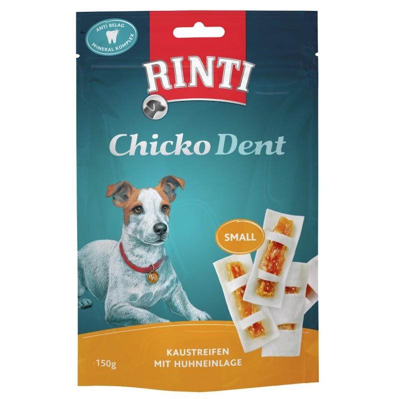 RINTI Chicko Dent Kausticks 150g Hundesnacks 9 x 150g Huhn Small