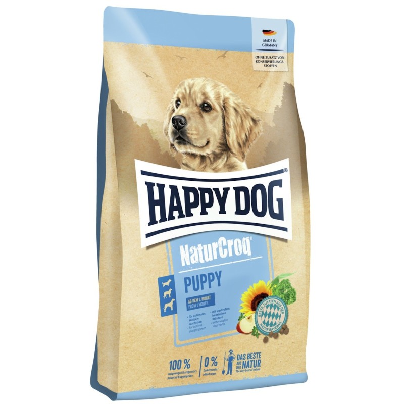 HAPPY DOG NaturCroq Puppy Hundetrockenfutter Sparpaket 2 x 15 Kilogramm