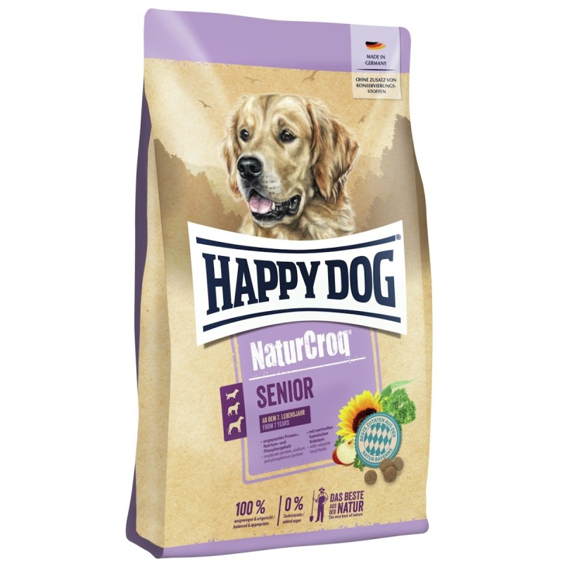 HAPPY DOG NaturCroq Senior Hundetrockenfutter Sparpaket 2 x 15 Kilogramm